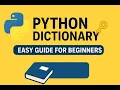 Python Dictionary Explained Python Basics for Beginners