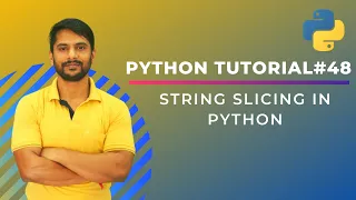 String Slicing in Python - In Hindi