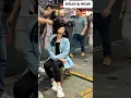 Download Lagu Model Gets Haircut on Busy Street 2025 | Bold Street Style \u0026 Fashion Experiment #WearAndWow