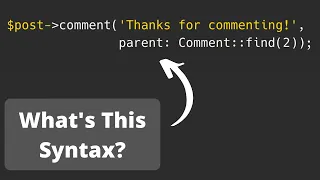 PHP 8 Named Arguments Practical Example
