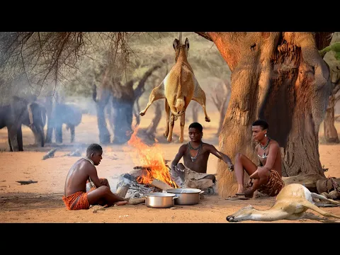 Download MP3 Incredible Survival Skills of Hadzabe Tribe | Hunting, Cooking, And Thriving In The Wild