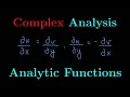 Complex Analysis what is an analytic function
