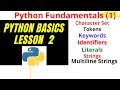 Python Basics Course Lesson 2 - Python Fundamentals