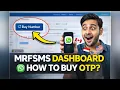 MRFSMS Website Full Dashboard Tutorial Buy WhatsApp OTP Numbers Easily