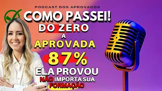 Como Passar em Concurso Público Sendo Formado em Qualquer Área | Podcast: Marcela Carrara