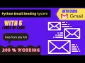 Python Email sending System Python projects AI Projects for Beginners