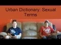Urban Dictionary Sexual Terms