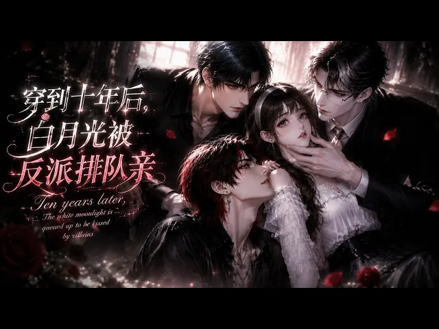 Time-Travel to 10 Years Later: The White Moonlight Being Kissed in Line by Villains