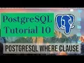 PostgreSQL Tutorial for Beginners 10 - PostgreSQL