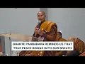 Lagu Day 67: Bhante Pannakara reminds us that true peace begins with our breath