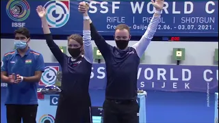 Омская спортсменка Виталина Бацарашкина стала обладательницей Кубка мира по стрельбе (видео «золотого» выстрела)
