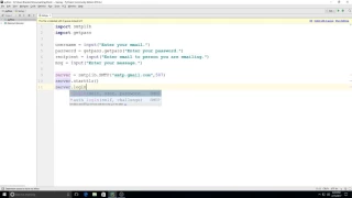 Python Practice Send Emails with Python