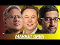 THE BIG GUYS ARE BUYING TECH TRUMP WANTS A DEAL VIX AT NEW LOWS MARKET OPEN