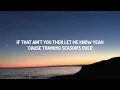 Dua Lipa - Training Season (Lyrics)