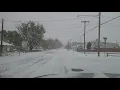 Winter storm in Sterling Colorado