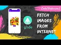 Fetch Images from Internet in android glide library tutorial