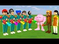 Download Lagu Scary Teacher 3D vs Squid Game Choose Color Mixing to Tung Tung Tung Sahur Brainrot Challenge