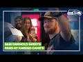 Sam Darnold addresses fans at U District Raising Cane s promotional event
