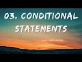03 Conditional Statements of Python - Shiv Freelancer