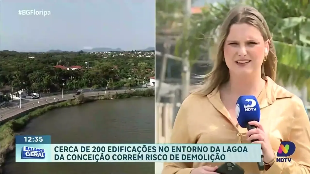 Cerca de 200 edificações na Lagoa da Conceição podem ser demolidas