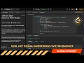 LEETCODE DAILY QUESTION 1208 Get Equal Substrings Within Budget Is Kabir Coding