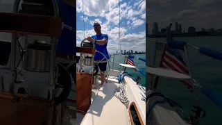 Beautiful day sailing on Lake Michigan #sailing #sail #lakemichigan #greatlakes #travel