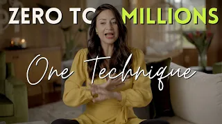 one manifesting technique took me from broke to millions