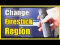 How to Change Country Region on Amazon Fire TV Stick Easy Method