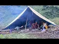 Download Lagu Best Life in A Himalayan Shepherd’s During The Rainy Day | Most Relaxing | Village Documentary Video
