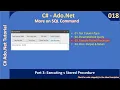More SqlCommand Part 3 - Execute Stored Procedure Ado Net Tutorial