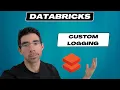 Introduction to logging in Databricks