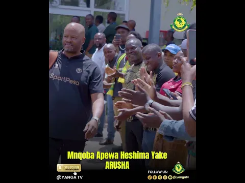 Kocha Manqoba ashangiliwa Arusha