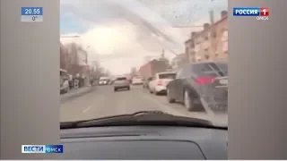 Омские госавтоинспекторы показали красный свет уличным гонщикам