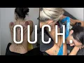I GOT MY WHOLE BACK TATTOOED 16 hour project