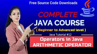 Arithmetic Operators in Java HINDI