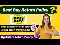 Best buy return policy New Updated