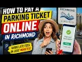 How to pay a parking ticket online in Richmond