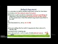 Inline Function Default Arguments Function Overloading in C Unit I I B Sc CS R A College