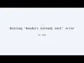Solving the Headers already sent error in PHP