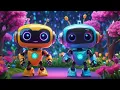 Lagu Four Little Robots Make a Song + More Nursery Rhymes \u0026 Kids Songs
