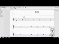 MuseScore 3 0 Basic Tutorial