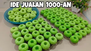 BOLU PANDAN MINI IDE JUALAN 1000 AN, 2 TELUR JADI BANYAK