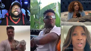 The Blueface Show! Akademiks reacts to the latest Blueface Antics on Stream after his BM gives birth