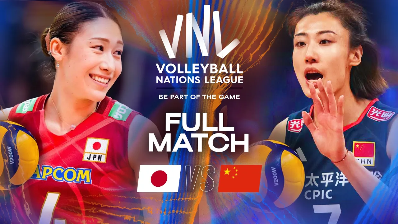 Japan 🇯🇵 vs. China 🇨🇳 | VNL 2025 - Full Match | Week 2