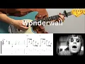 Oasis - Wonderwall (guitar cover with tabs \u0026 chords)