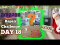 FIXING AMAZON RETURNS PALLET | DAY 18 | 2025 ADVENT Challenge