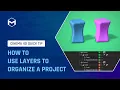 19 How to use Layers to organize a project in Cinema 4D