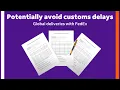 How to Potentially Avoid Customs Delays 8 Tips for Global Shipping FedEx