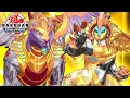 First Bakugan DOUBLE Evolution - Strength AND Speed Mode! ✨ Bakugan: Evolutions Battle Clip