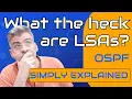 What the heck are LSAs in OSPF